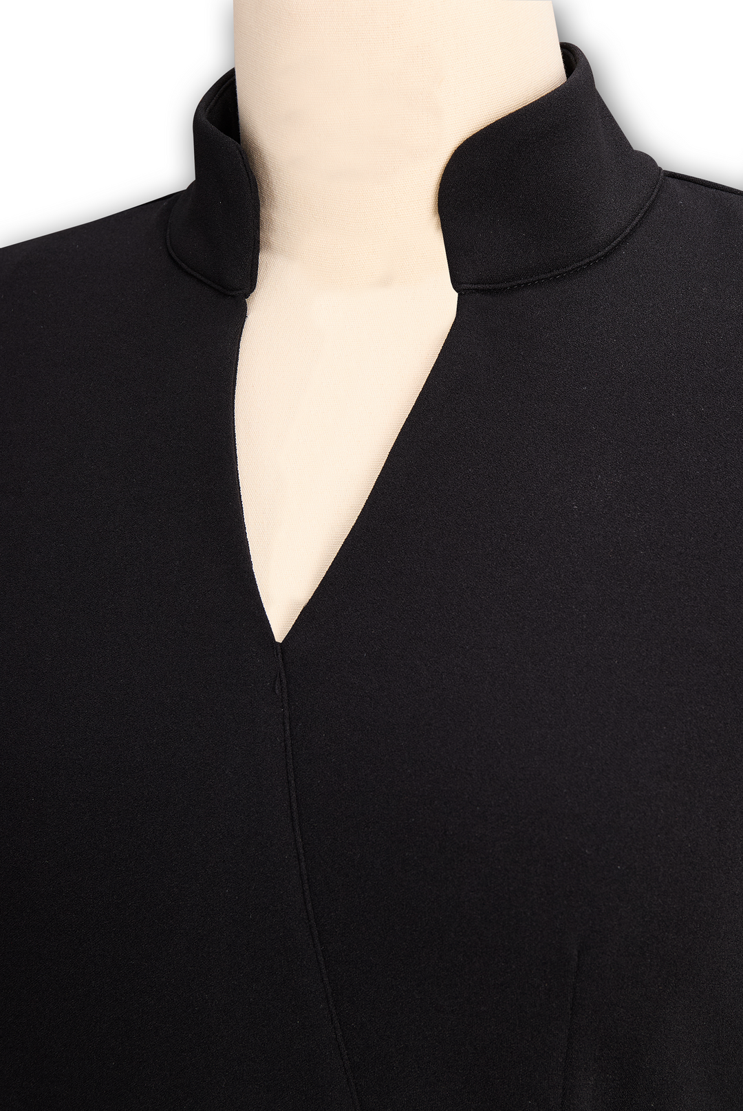 Isabella | Black Belted Sheath Dress