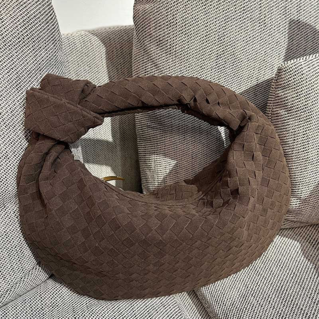 Flair Stor Flätad Handväska