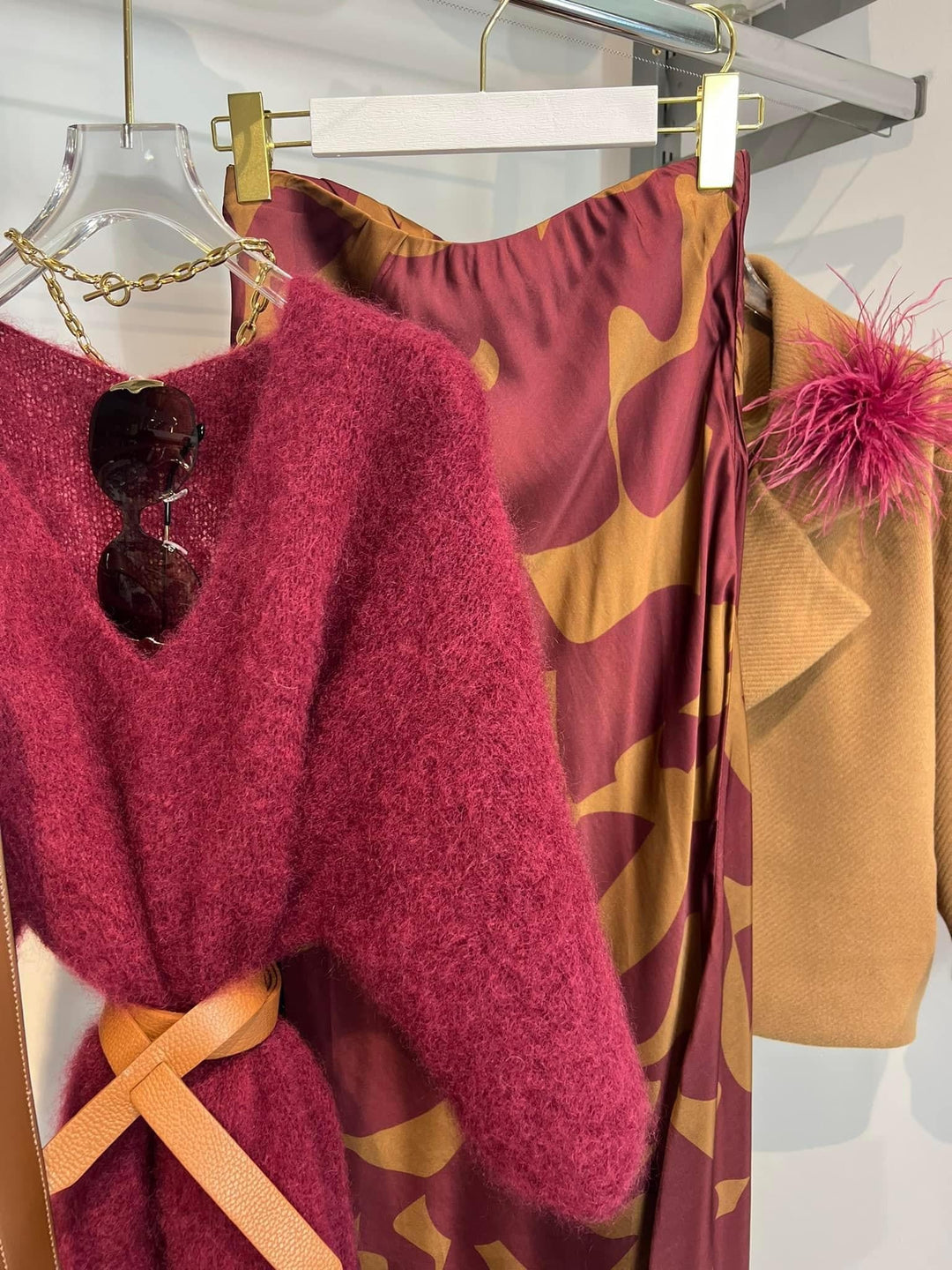 LINDA | Mjuk mohairärmtröja