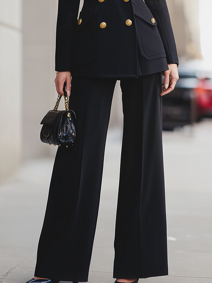 Elegant set med vida ben