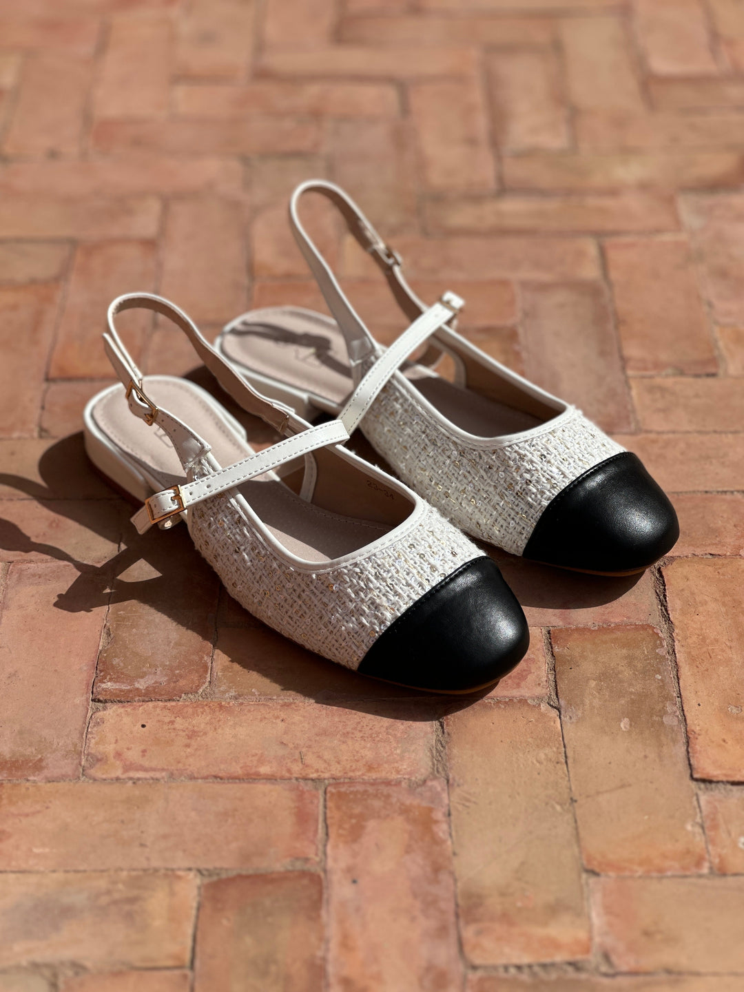 Maria™ | Slingbacks i tweed