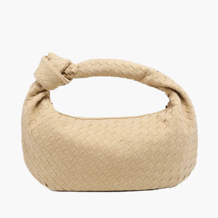 Flair Stor Flätad Handväska
