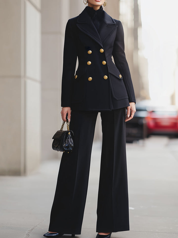 Elegant set med vida ben
