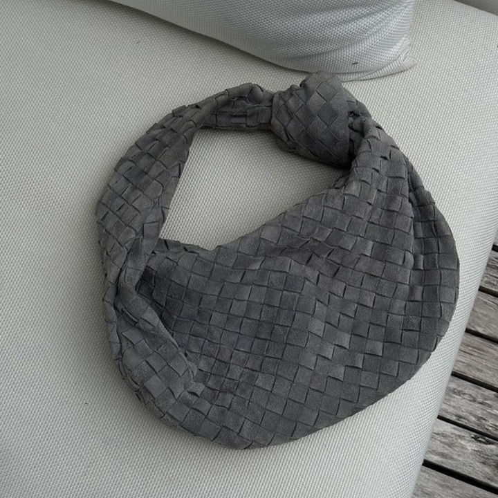 Flair Stor Flätad Handväska