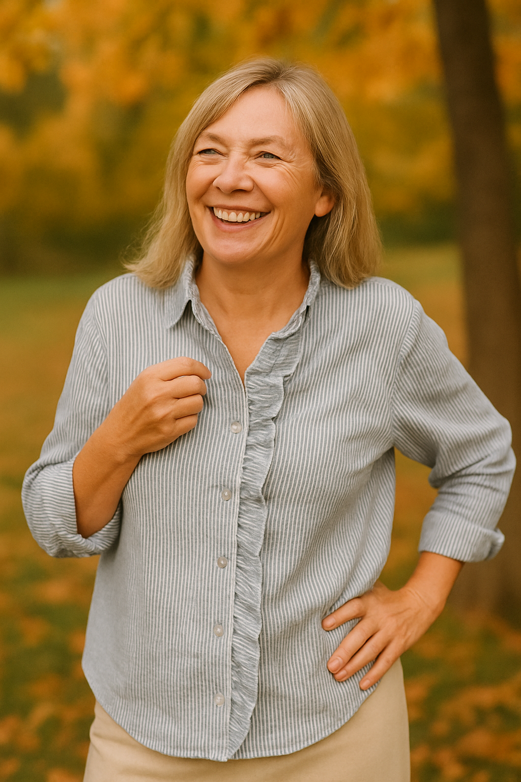 Agnete Elegant Blus