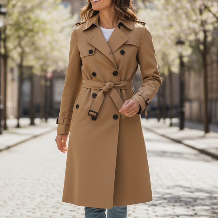 Isabelle | Tidlös trenchcoat
