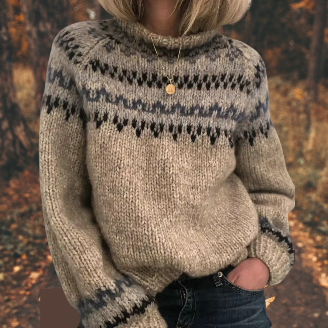 Astrid™ stickad tröja för kvinnor