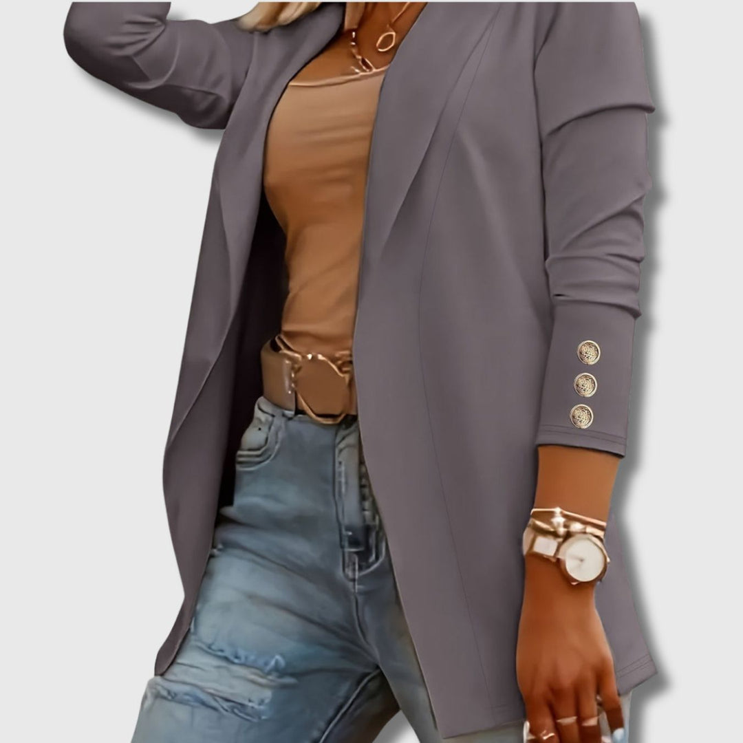 Noémie Élégante Veste Longue