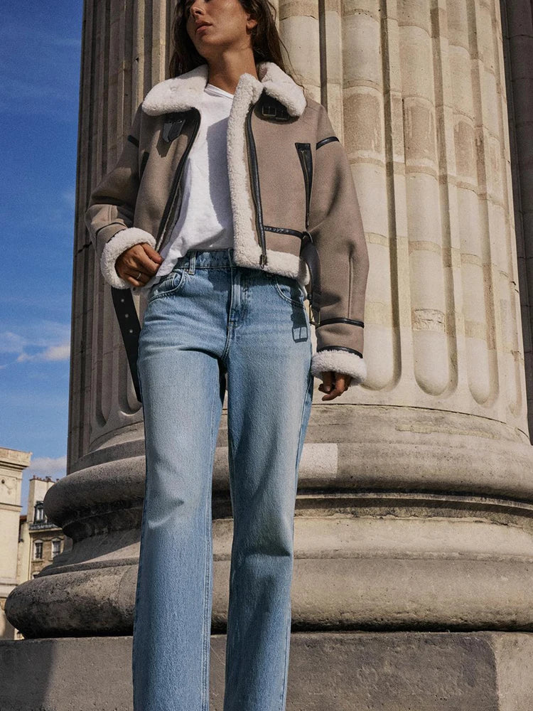 Chloé™ Snygg Trendig Jacka