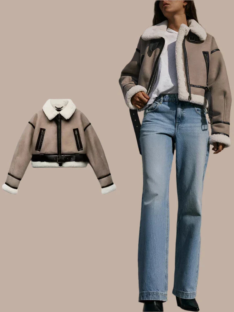 Chloé™ Snygg Trendig Jacka
