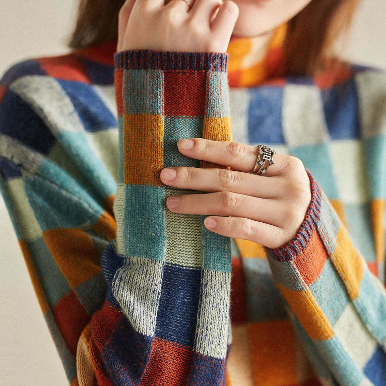 Luxury Cashmere Van Gogh Sweater