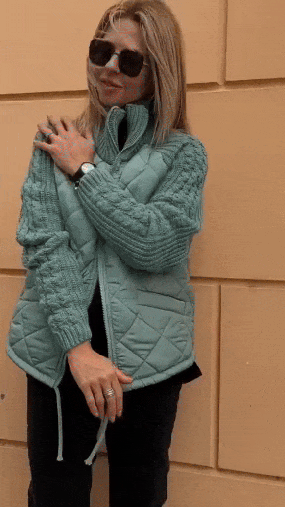 Nora Damjacka med Patchworkmönster