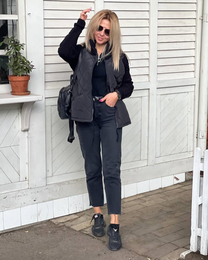 Nora Damjacka med Patchworkmönster
