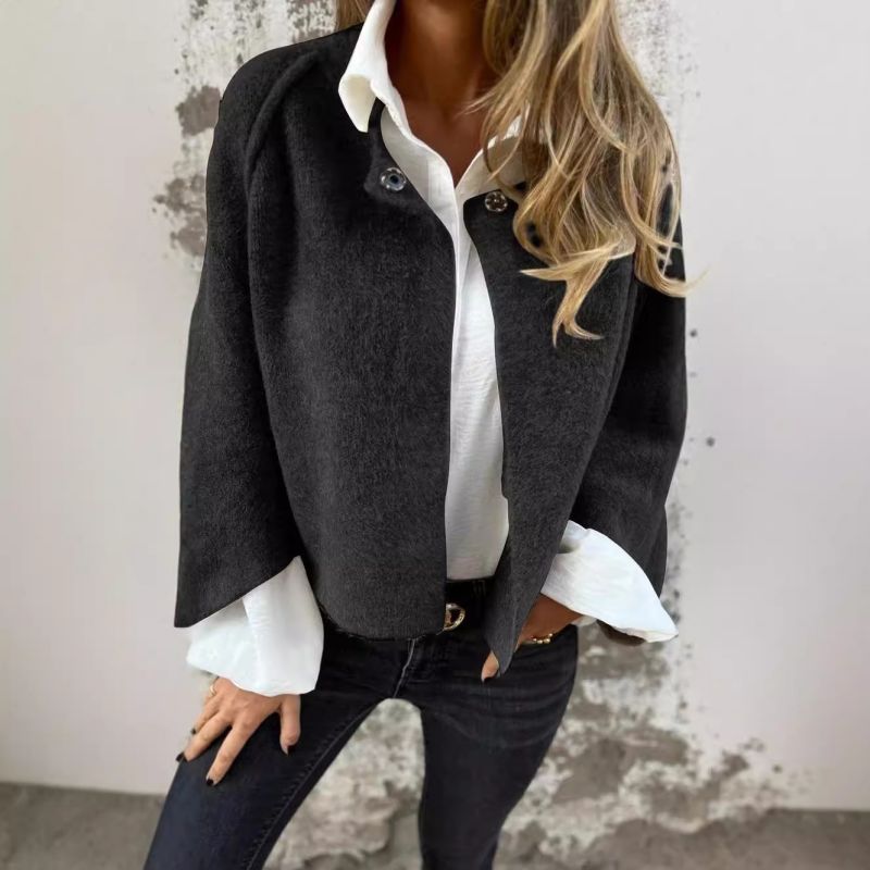 Elise™ – Kort kappa med eleganta utsvängda ärmar