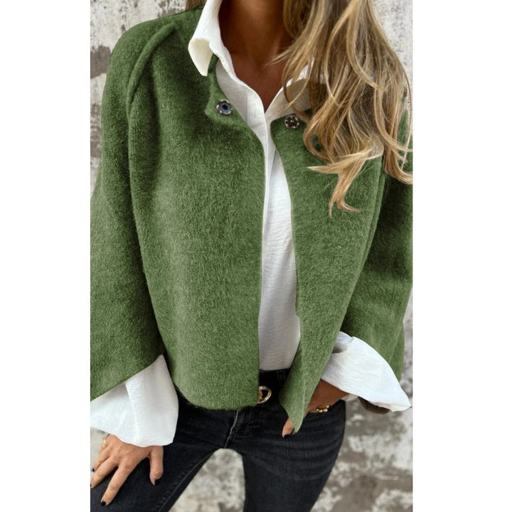 Elise™ – Kort kappa med eleganta utsvängda ärmar