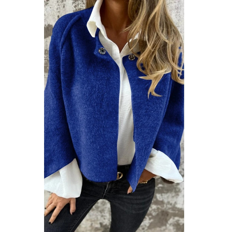 Elise™ – Kort kappa med eleganta utsvängda ärmar