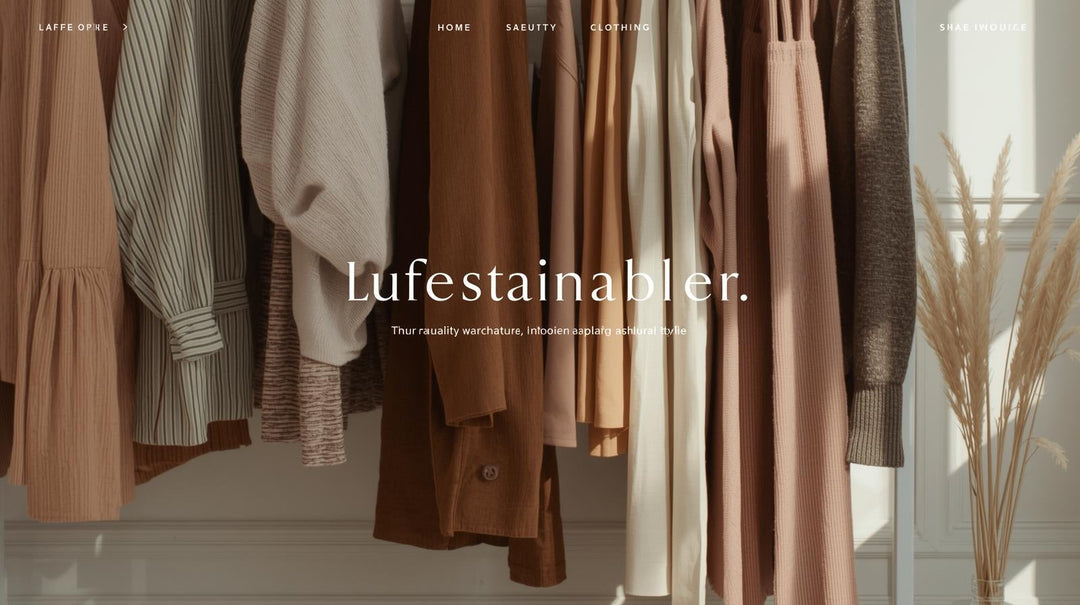 🌿 Sustainable Style: How to Build a Wardrobe That Lasts