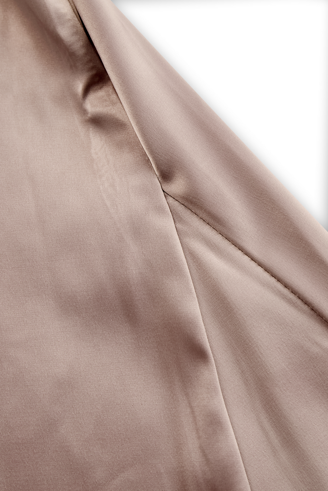 Vivienne | Champagne Satin Gown