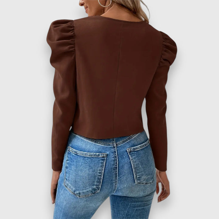 Léa | Puff Sleeve Blazer