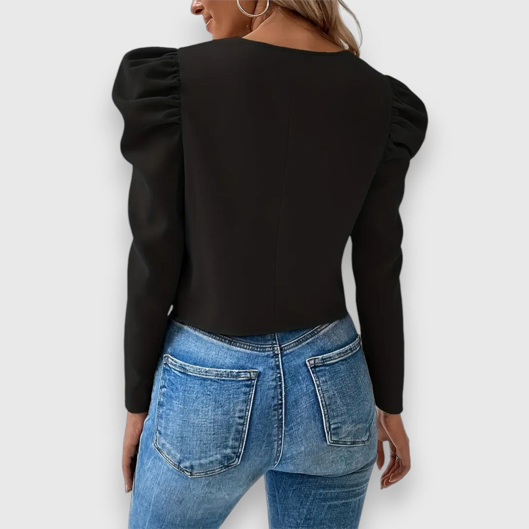 Léa | Puff Sleeve Blazer