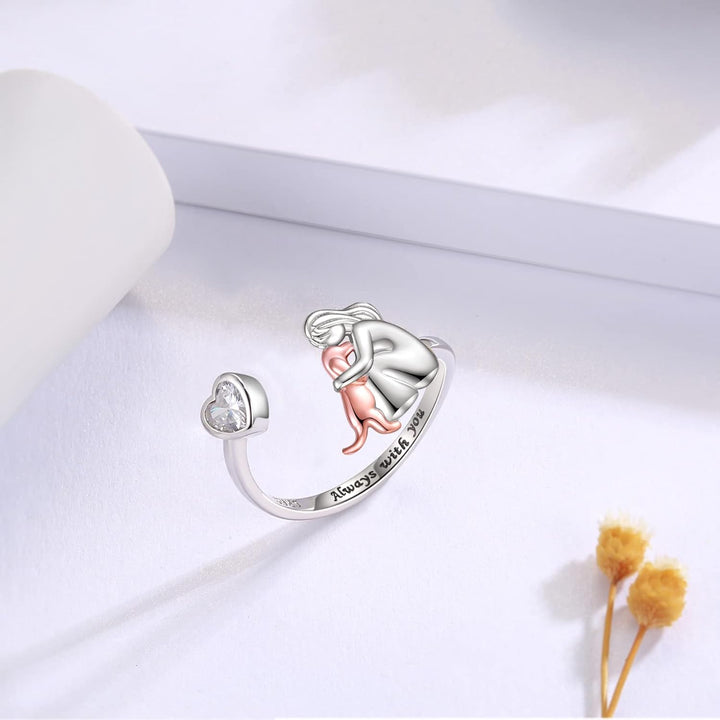 Amina | Rose Dog Ring