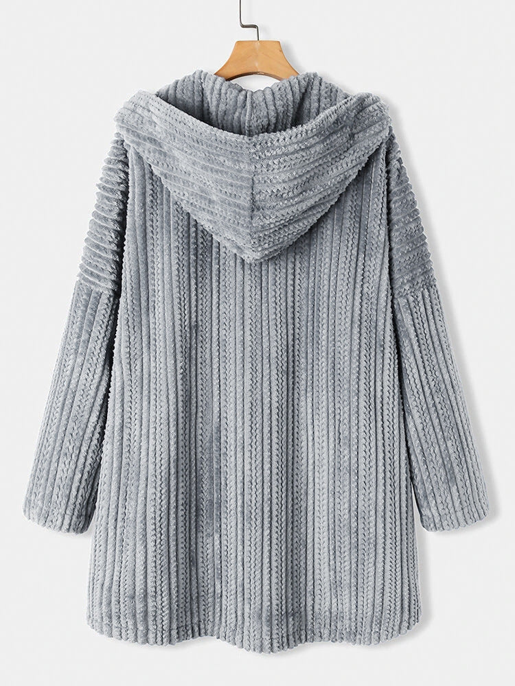 Manuela™ Lapel Winter Overcoat