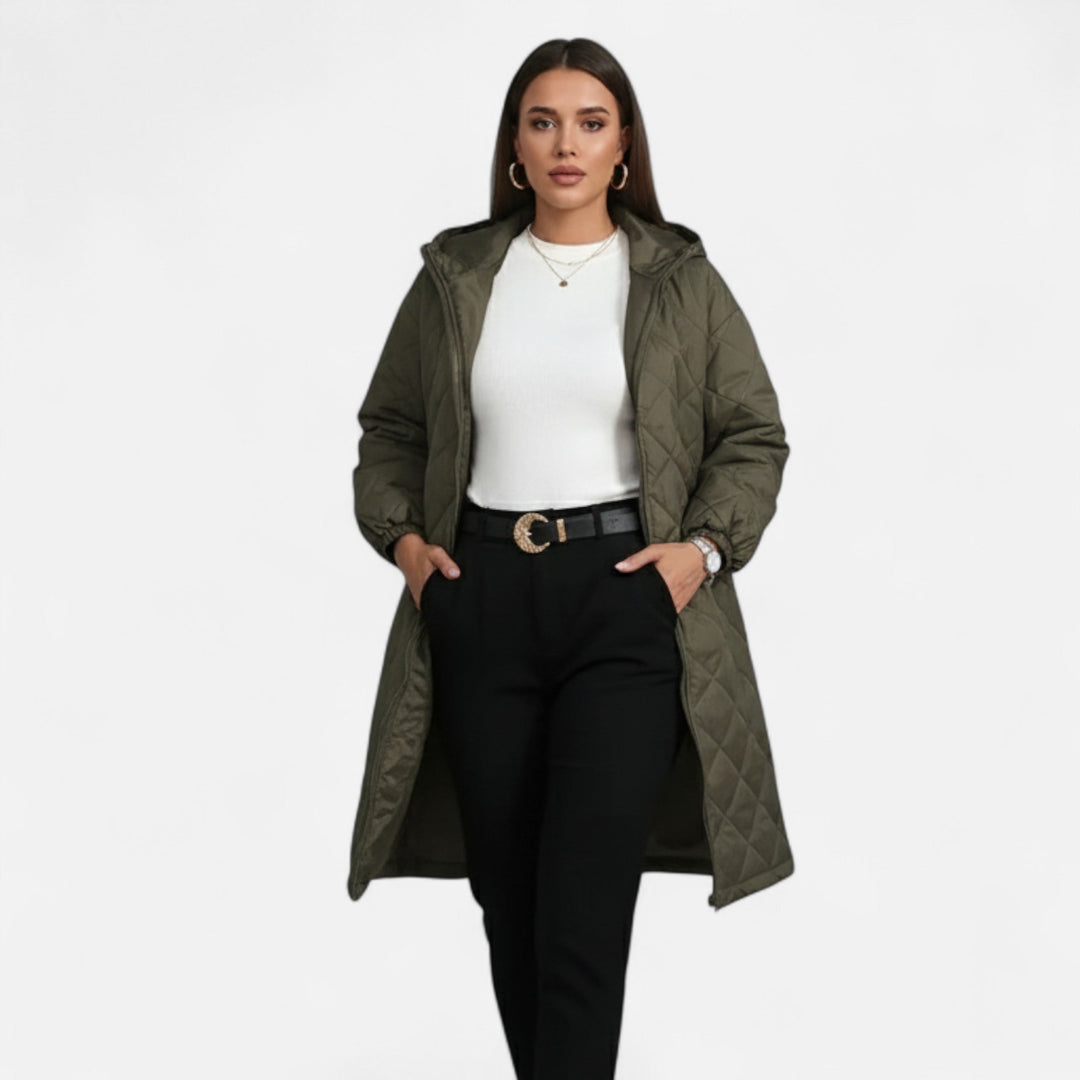 Mara | KLASSISK VADDERAD JACKA