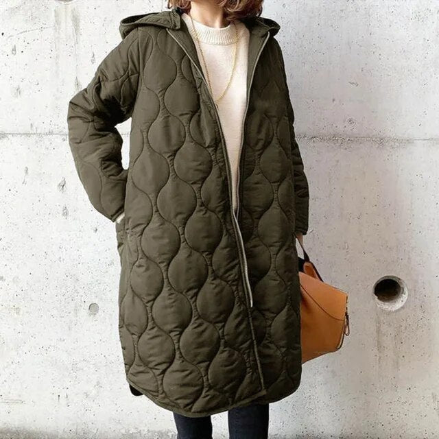 Priscilla™ parkas med huva 