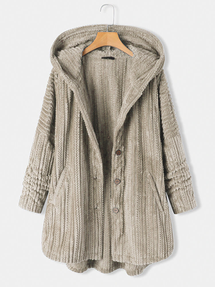 Manuela™ Lapel Winter Overcoat