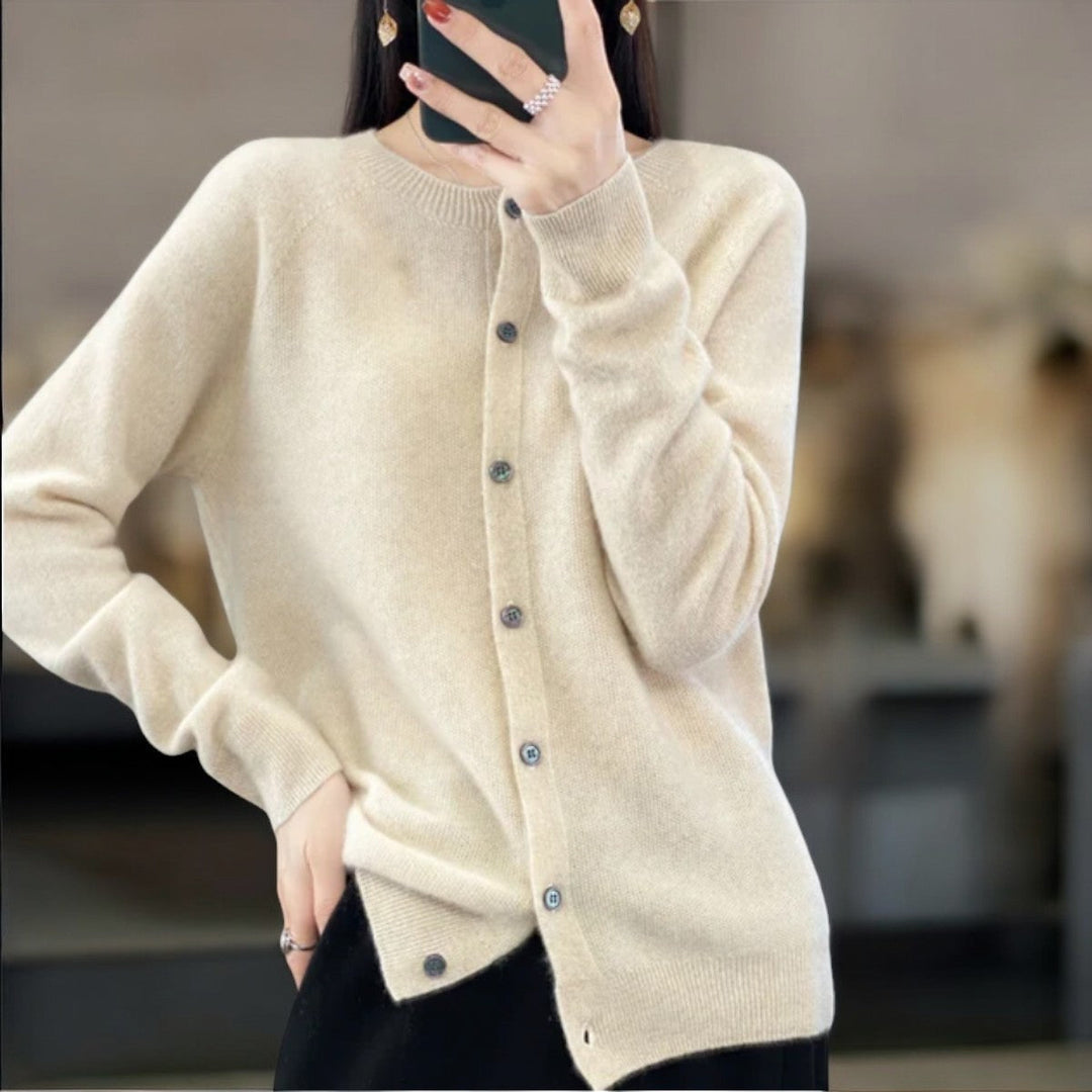 Anna Merino Wool Cardigan