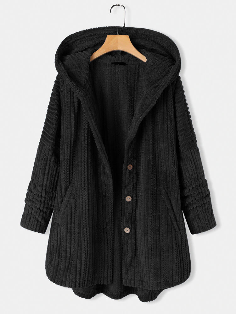 Manuela™ Lapel Winter Overcoat