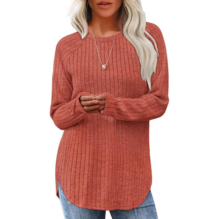 BARBARA | LÖS TRÖJA MED RUND HALS