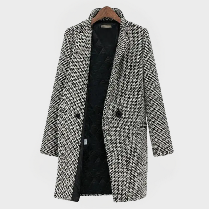 Chelsea Long Checked Coat
