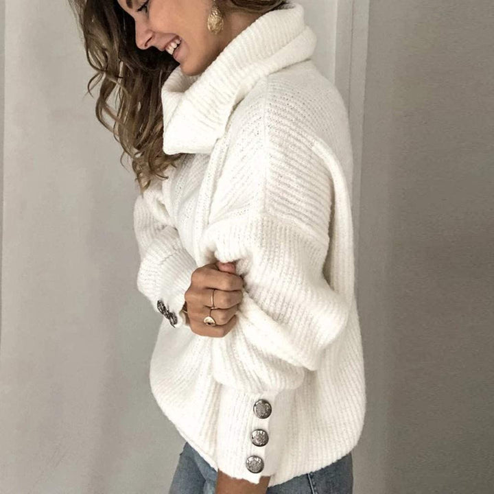 Tila | knitted turtleneck pullover