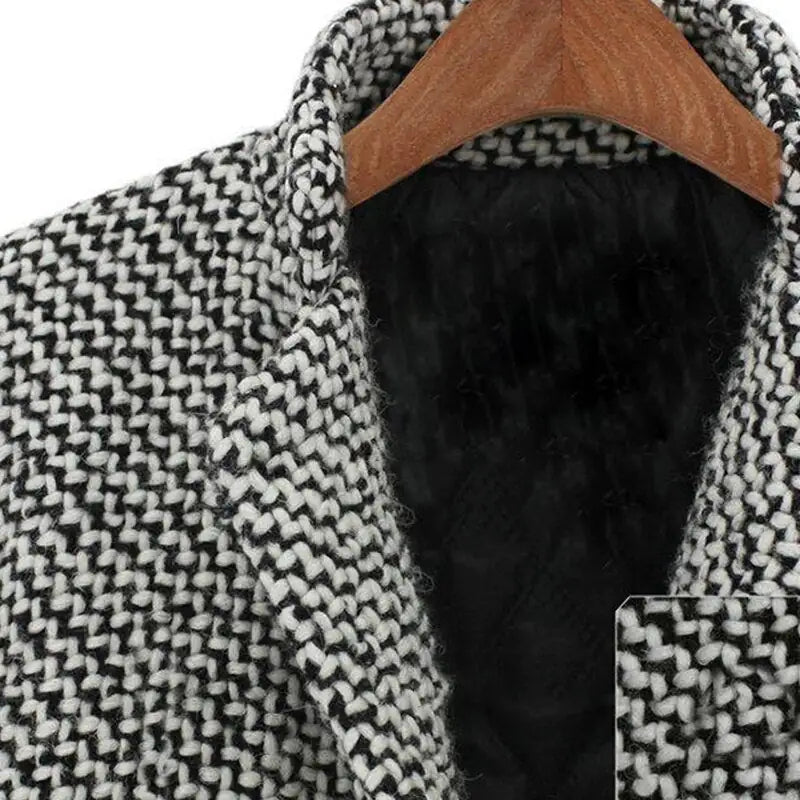 Chelsea Long Checked Coat