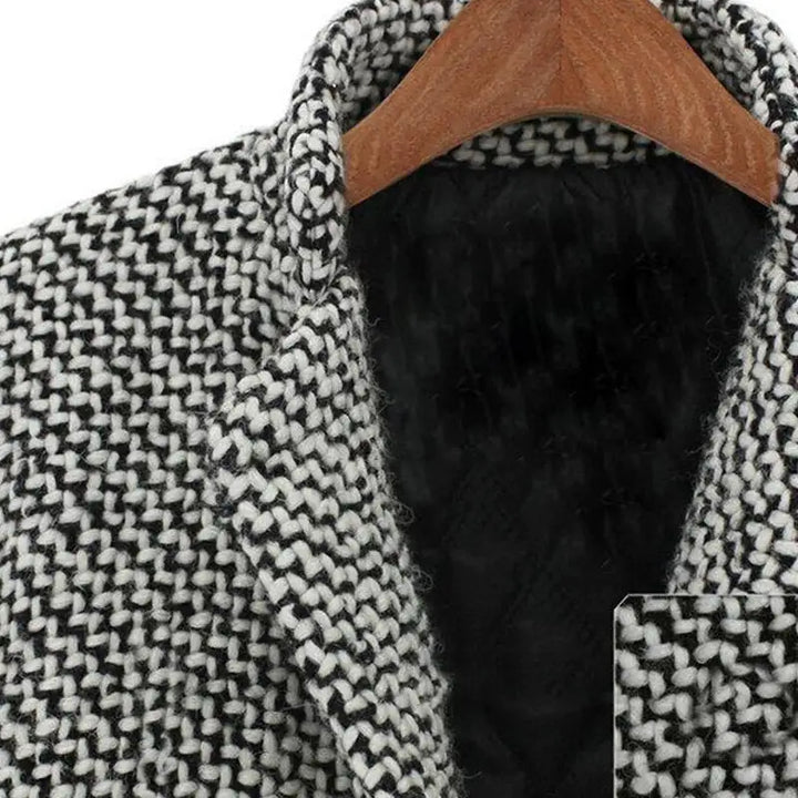 Chelsea Long Checked Coat