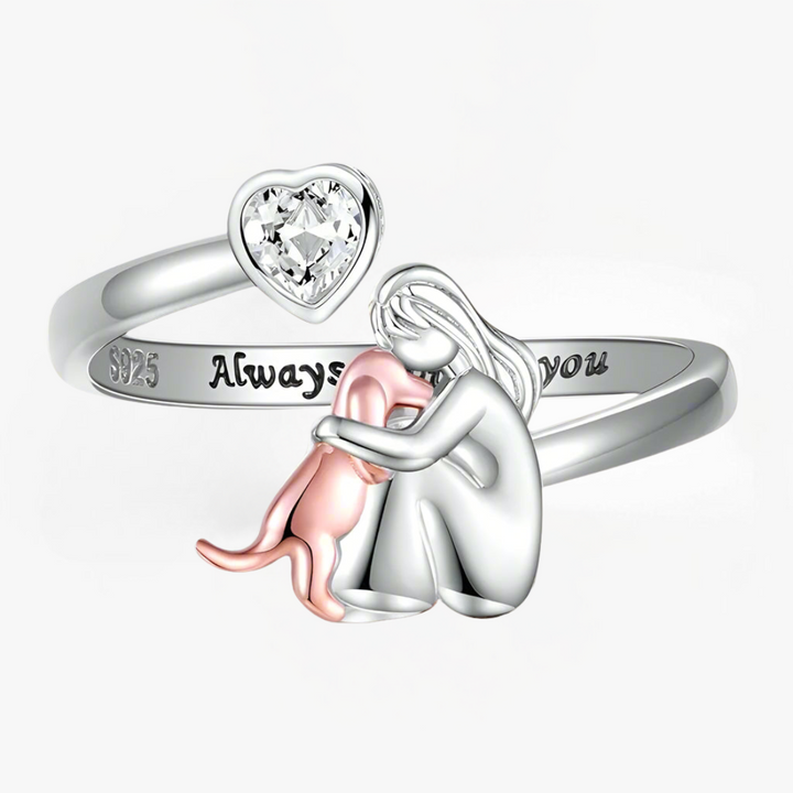Amina | Rose Dog Ring